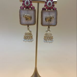 Elephant Oasis Jhumka - Image 2