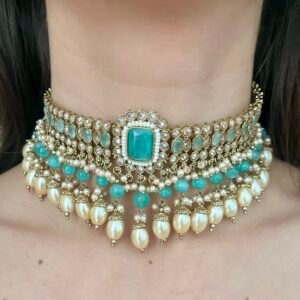 Pearl Choker Necklace - Image 1