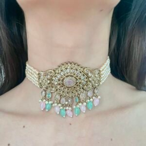 Beads Choker Necklace - Image 1