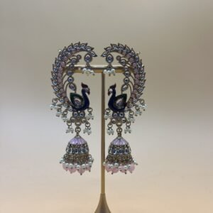 Peacock Earrings - Image 1