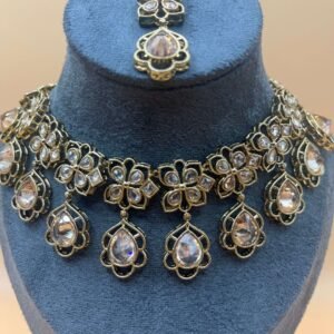 Teardrop Necklace - Champagne - Image 3