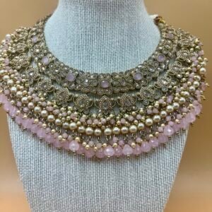 Heavy Baby Pink Bridal Set - Image 1