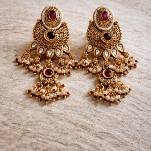 Rashmika Antique Choker Necklace - Image 2